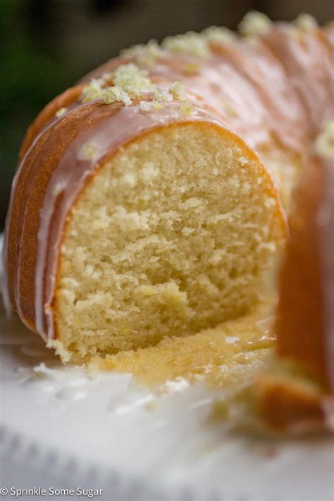 Super Lemon Bundt Cake - Sprinkle Some Sugar