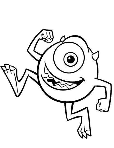 Pin on Monsters Inc Coloring Page