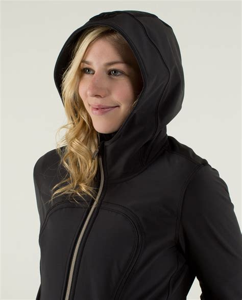 Lululemon Uba Hoodie *Softshell - Black - lulu fanatics