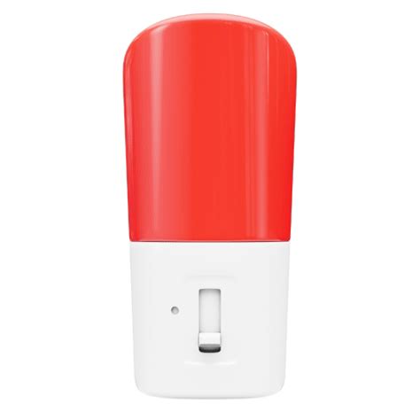 Anti-Blue LED Night Light Dimmable - Red - Swanwick