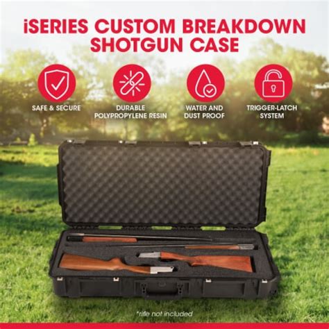 SKB Cases iSeries 3614 Hard Exterior Double Custom Breakdown Shotgun ...