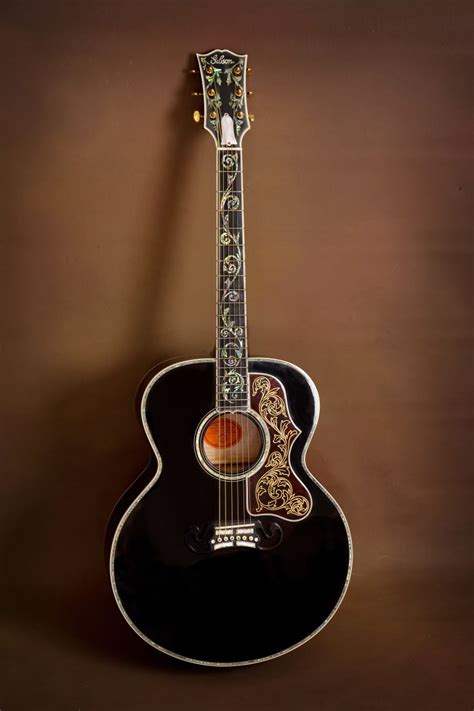 2003 Gibson SJ-200 Custom Vine Acoustic Guitar! J-200 (Sold!) | Custom acoustic guitars, Gibson ...