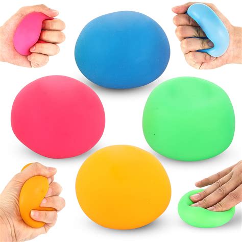 Buy 4 Pack Stress Ball for Kids and Adults Slow Rising Balls Sensory ...