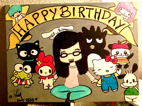 Happy Birthday with Sanrio! by hklovesboba on DeviantArt