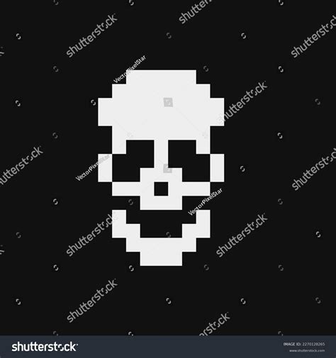 101.942 Pixel Art Black White Images, Stock Photos & Vectors | Shutterstock