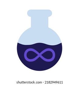 Elixir Life Flask Infinity Symbol Magical Stock Vector (Royalty Free) 2182949611 | Shutterstock