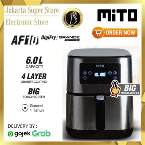 Jual Mito Air Fryer Grande Digifry Af10 Digital Air Fryer Di Seller Indah Kitchen Store - Tegal ...