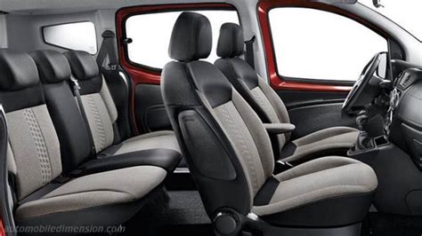 Fiat Qubo dimensions, boot space and similars