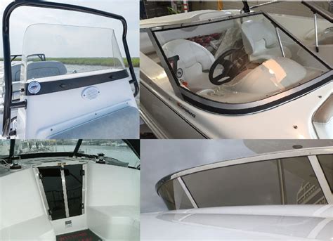 Boat Windshield Glass & Plexiglas Replacement Window - Miscellaneous ...