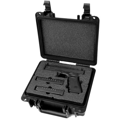 Quick Fire Cases QF300 Pistol Storage Case, w/ Keyed Locks - 579054 ...