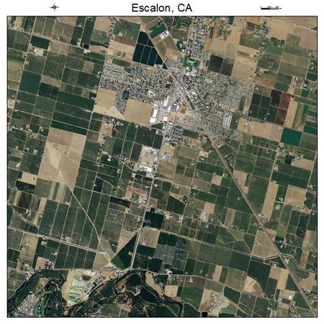 Aerial Photography Map of Escalon, CA California