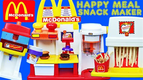 MEGA McDonalds Happy Meal Magic Snack Maker Set Hamburger French Fries &... | Happy meal ...