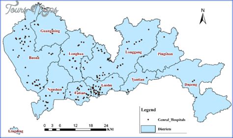 awesome SHENZHEN DISTRICT MAP IN ENGLISH | Map, Shenzhen, Districts