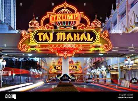 Trump Taj Mahal Casino in Atlantic City, New Jersey, USA Stock Photo: 58210259 - Alamy