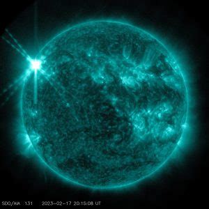 Sun Releases Strong Solar Flare – Solar Cycle 25