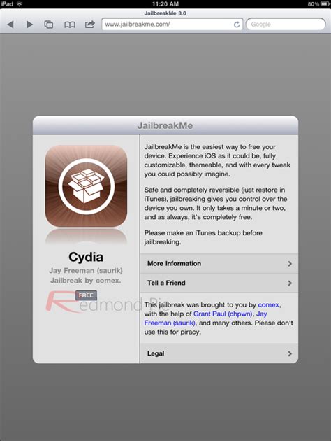 Jailbreak iPad 2 4.3.3 Using JailbreakMe 3.0 [How-To Video Tutorial ...