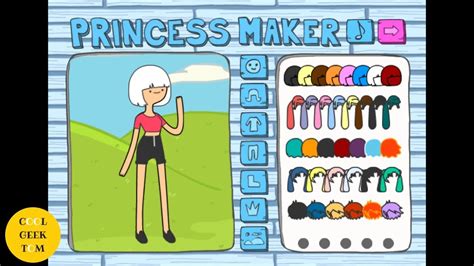 Princess Maker by GirlsGoGames - Make your own unique characters! - YouTube