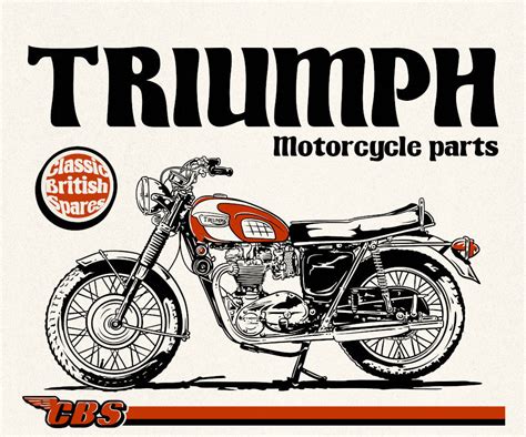 Vintage Triumph Motorcycle Parts & Accessories