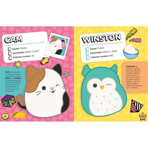 Original Squishmallows Official Collector's Guide Hardback Book | Smyths Toys UK