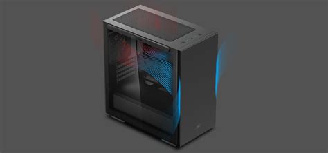 Buy Deepcool MACUBE 110 Tempered Glass Case Black [R-MACUBE110-BKNGM1N ...