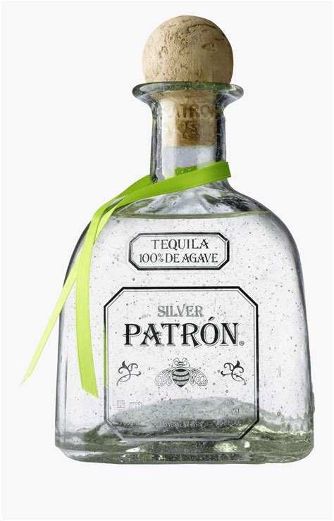 Tequila Bottle Png - Patron Tequila Silver Png , Free Transparent Clipart - ClipartKey