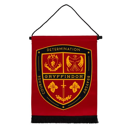 Gryffindor Attribute Wall Banner | Harry Potter Shop UK