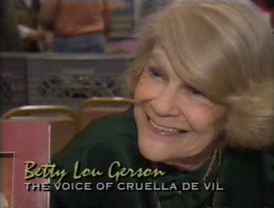 Forgotten Actors: Betty Lou Gerson