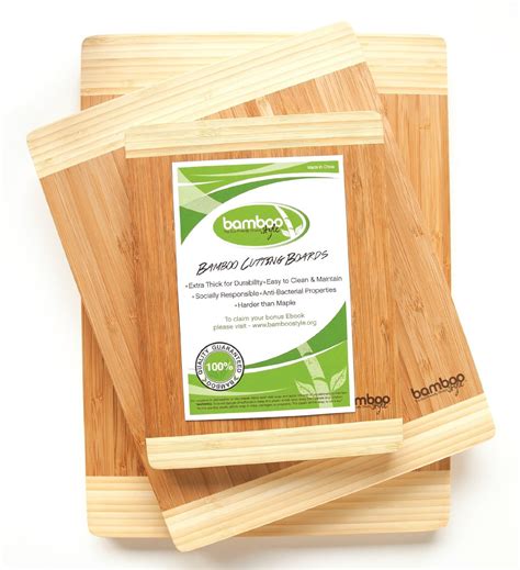 Bamboo Cutting Board Set Only $16! (68% Off!)