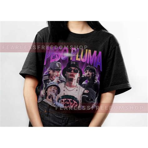 Peso Pluma Music Shirt, Peso Pluma Merch Gift For Fan Sweats - Inspire ...