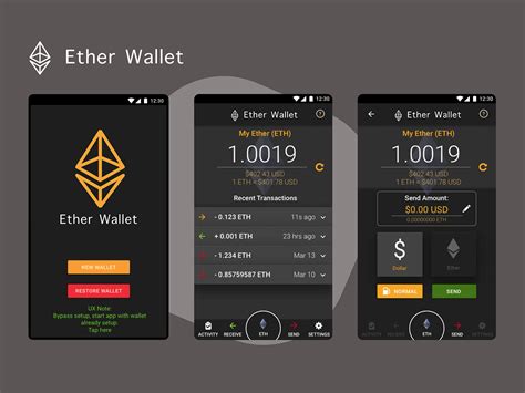 Ether Wallet – WRP Solution