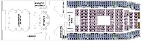 Monarch Deck Plans