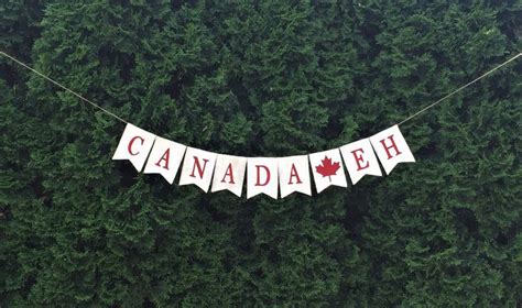 Canada Banner Canada Day Banner Canadian Banner Canada Eh - Etsy Canada ...