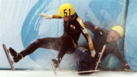 Short track speed skating: Crashes from the Olympics | CBC Sports