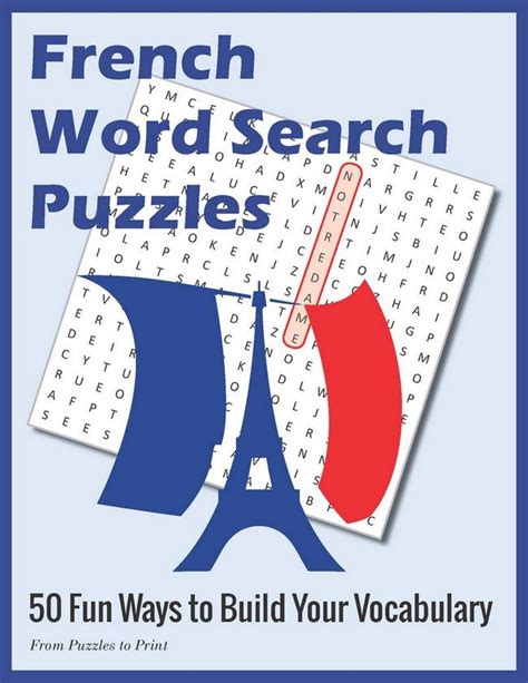 French Word Search Puzzles - PRINTABLE PDF | Learn french, French words ...