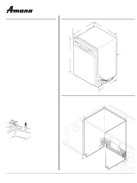 Amana Dishwasher ADB1400AW User Guide | ManualsOnline.com