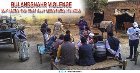 Bulandshahr Violence: BJP faces the heat ally questions its role