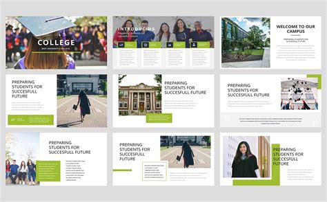 College - University Presentation PowerPoint Template #88170