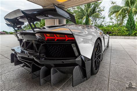 Lamborghini Aventador: Forged Carbon Fiber Rear Bumper & Diffuser: Edizione GT Super Trofeo ...