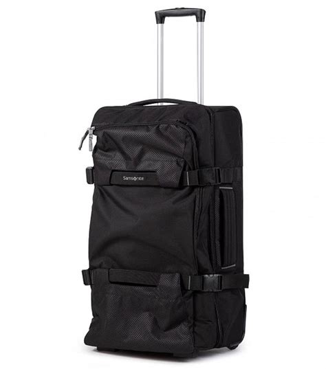 Samsonite Sonora 68 cm Wheeled Duffle Bag - Black by Samsonite Luggage ...