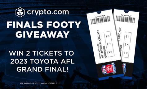 Win a pair of tickets to the 2023 Toyota AFL Grand Final!