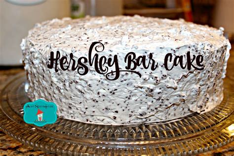 Hershey Bar Cake | Hershey bar cakes, Cake, Desserts