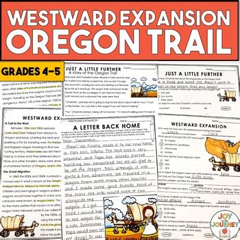 Westward Expansion Oregon Trail | Print and Digital Activities | TPT