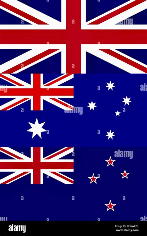 Uk australia and new zealand flag hi-res stock photography and images - Alamy