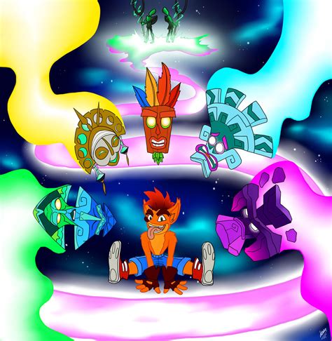 Crash Bandicoot 4 by aquacat127 on DeviantArt