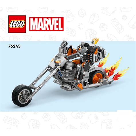 LEGO Ghost Rider Mech & Bike Set 76245 Instructions | Brick Owl - LEGO ...