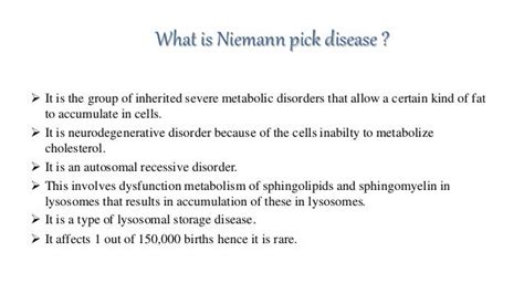 Niemann Pick Disease