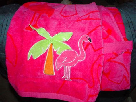 Flamingo Beach Towels | Oh yes, we get really busy at times,… | Flickr