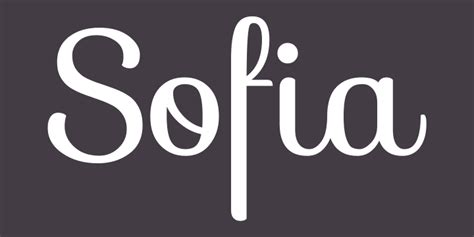 Sofia Font Free by Latinotype » Font Squirrel