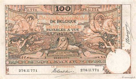 Belgium's banknotes - The banknote Numizon catalog