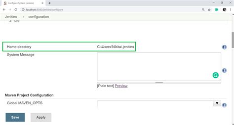 Jenkins Configuration - javatpoint